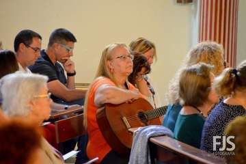 Procesión religiosa por las calles de El Ejido (Foto Francisco Javier Santana)